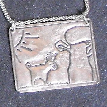 YOUR CHILD'S ARTWORK -  necklace