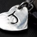 Custom Fingerprint Jewelry Heart Necklace Personalized Sterling Silver