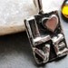 Love Heart Necklace in Sterling Silver