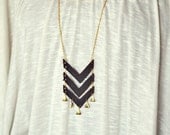 Triple Chevron Necklace