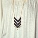 Triple Chevron Necklace