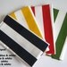 Sailor Tote Bag --for market or beach or gym-- -red and white striped, X-Large and cotton rope straps-