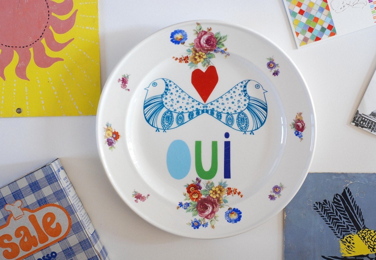 Oui plate ready to ship