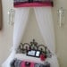 Personalized Bed Crown Canopy Curtains SALE Zebra Upholstered Princess FREE