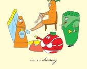 Salad Dressing Birthday Card by She's SO Creative (BD152)