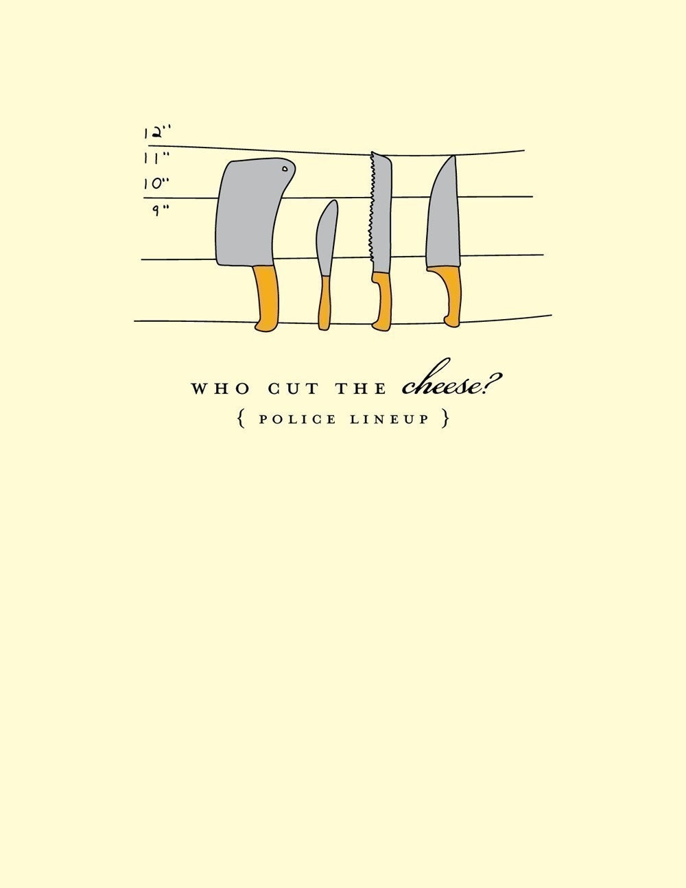 Who Cut the Cheese Birthday Card by She's SO Creative (BD107)