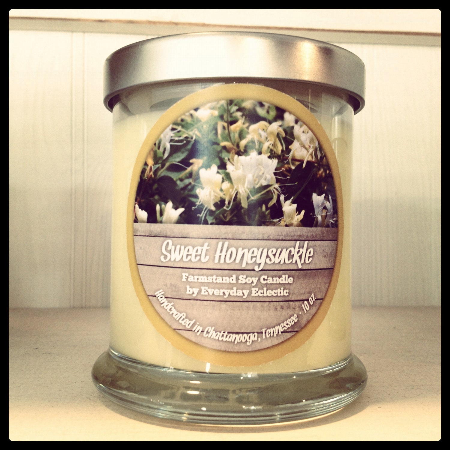 Sweet Honeysuckle - 10 oz. Farmstand Soy Candle