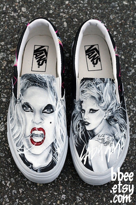 MADE TO ORDER (Any Size) Original Lady Gaga Born This Way Shoes