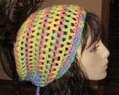 Open Stitch Slouchy Beanie Dread Tam