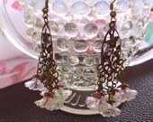 Iridescent Flower Earrings
