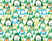 Happy Drawing by Ed Emberly, Frogs, 1/2 yard organic cotton