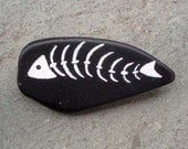 Fish Skeleton Pin - geminiriverrocks