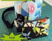 couture camera cozy - DIY PDF Sewing Pattern - camera case and zip pouch