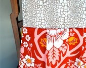 Louise Tote in Back to Nature - Deer meets Wild - OOAK Shoulder Bag - Reversible - Washable