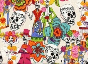 Dia De Los Muertos Ruffle Bottom Bloomers