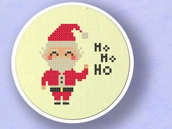 Santa Claus. Cross Stitch PDF Pattern