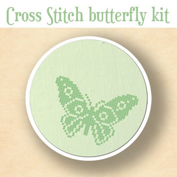 Butterfly Cross Stitch Kit