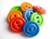 Just The Basics2 (handmade solid buttons set of 8)
