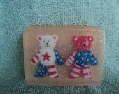 Soap - Patriotic Bears - Vanilla Scented