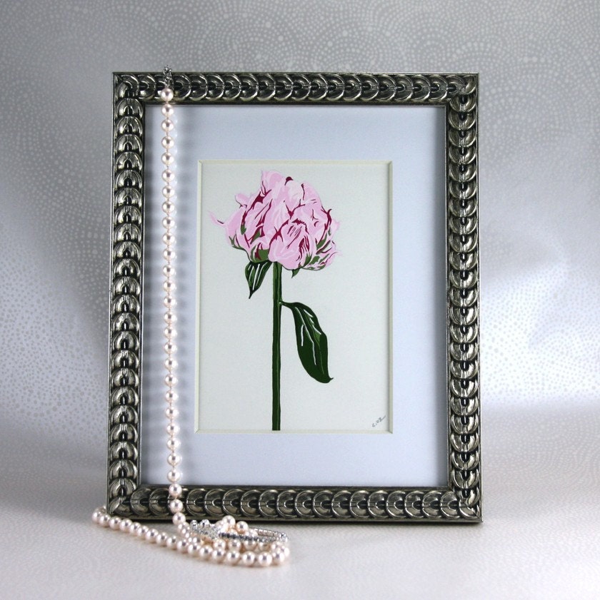 Peony 8x10 Print