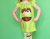 Grouchy Trash Can Monster Peasant top