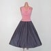 1950s 50s Full Circle Skirt Made to Size