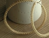 HOOP earrings , Extra large Gold hoop earrings , Gypsy bohemian fashion , unique hoop earrings
