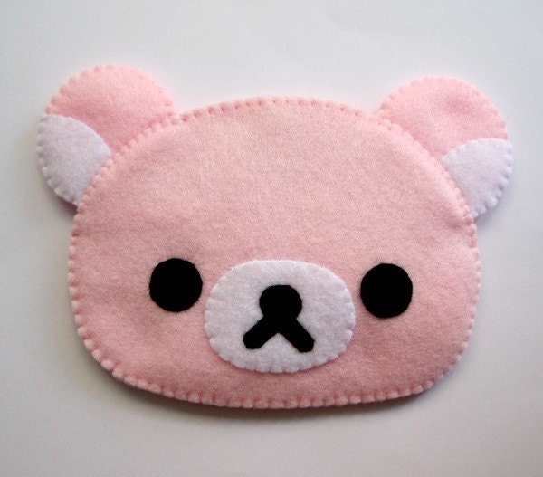 Pink Cute Kawaii Bear iphone camera gadget case