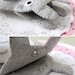 Totoro My Neighbour Big Cute Grey iPhone4/5 Camera Felt Case button closure Samsung S2