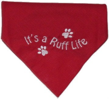 Handmade funny dog bandanas