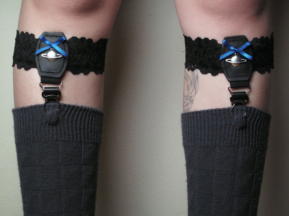 Space Oddity sock garters