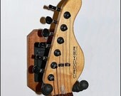 Mahogany Guitar Wall Hanger