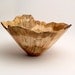Natural Edge Birdseye Maple Burl Bowl