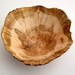 Natural Edge Birdseye Maple Burl Bowl