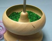New Low Price -- BeadSmith Spin-N-Bead beads spinner with 2 pieces FREE curved big eye needles