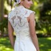 French Alencon Lace Wedding Bolero
