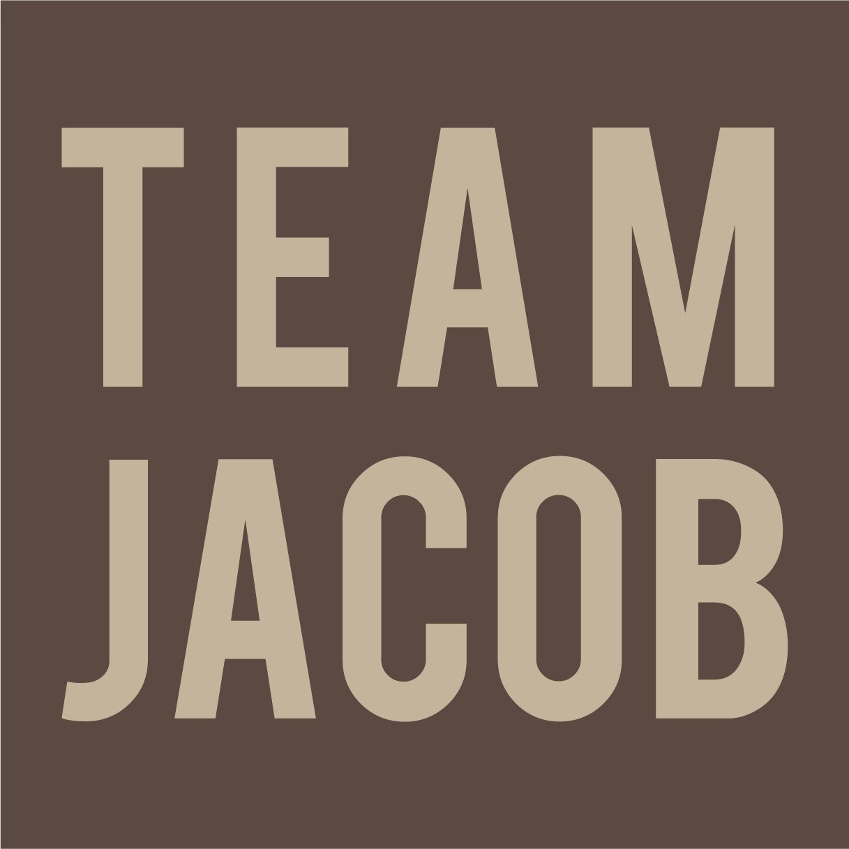 The Original Jacob Black Mini Twilight New Moon Silhouette Vinyl Wall Decal