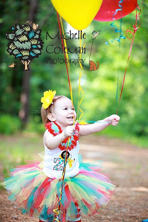 Tutu Big Top Sweetie Birthday Tutu custom made 1st 2nd 3rd 4th Birthday Carnival Circus theme