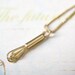 18K Gold Dipped Whisk Pendant or Charm