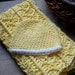 Crochet Baby Blanket - Baby Hat - Newborn - Yellow - Gift set for baby