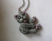 Dead kitty necklace