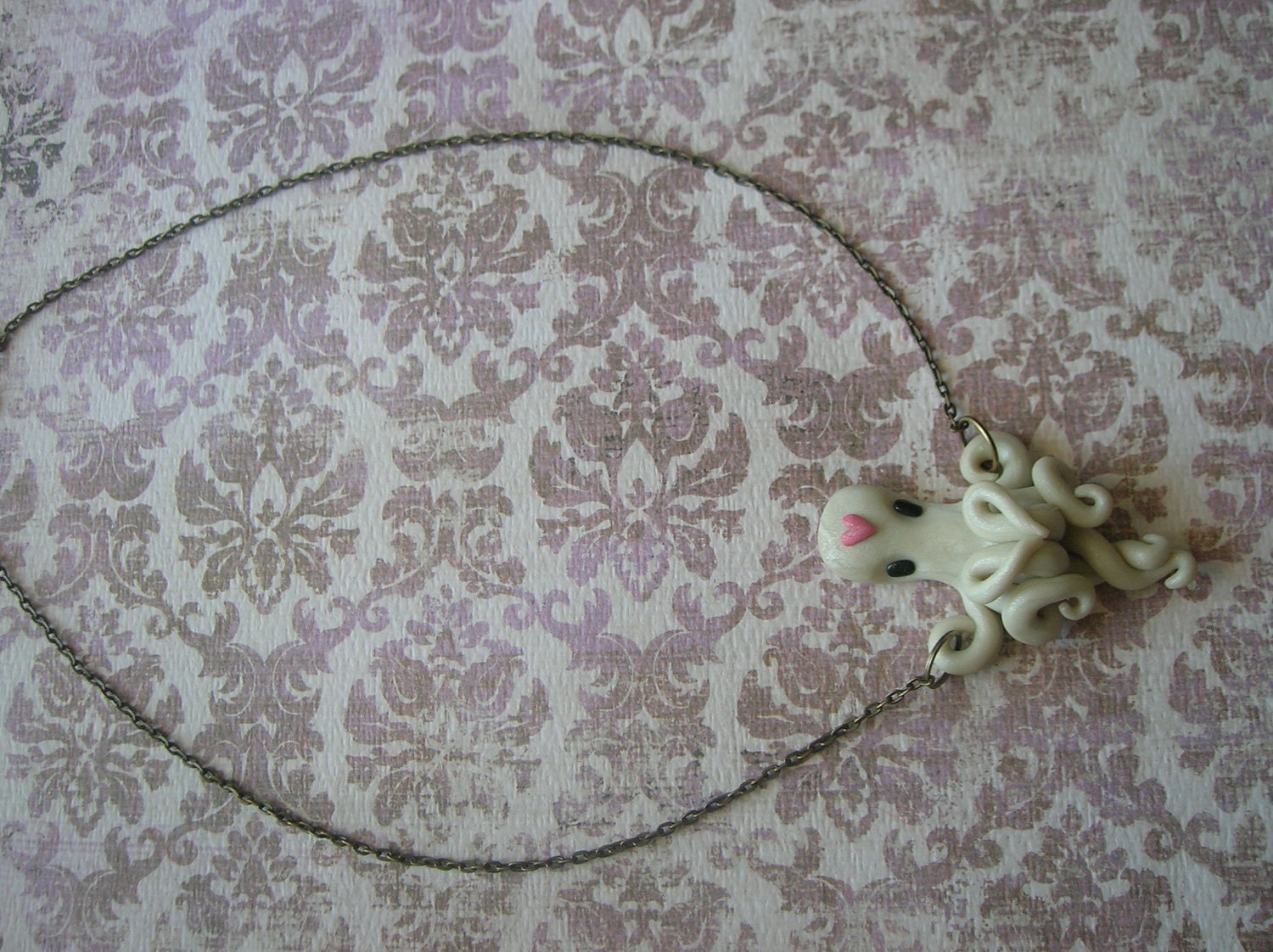 Octoblush pendant white