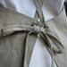 Full Apron - Natural Linen