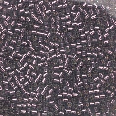 10/0 Delica Beads Silver Lined Dark Amethyst DB1204 10g