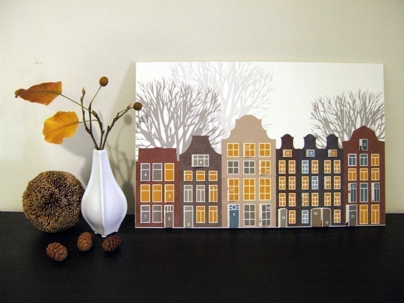 Amsterdam Advent Calendar (2) - Custom Order for Alice
