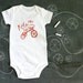 Ride On tricycle - baby onesie