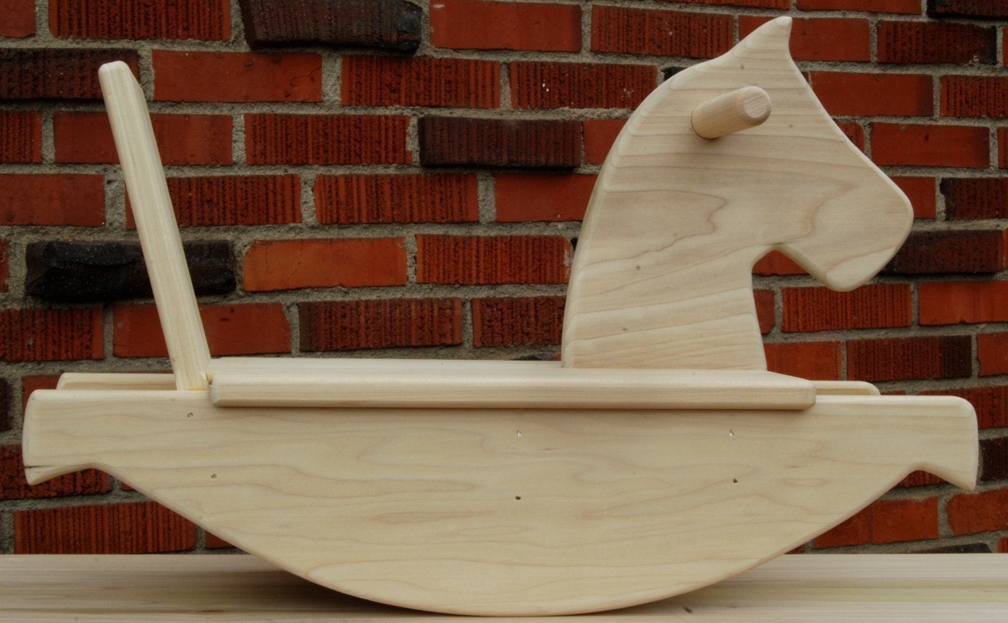 Rocking Horse wooden toy kids toy safe toy