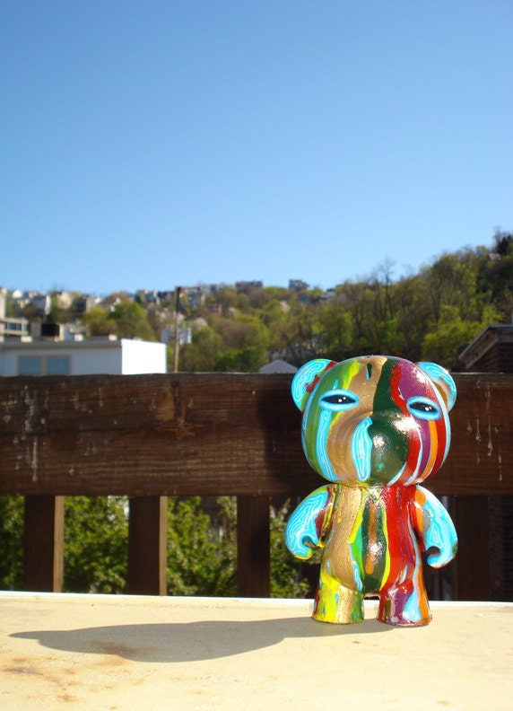 Hand painted Bear Toy