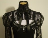 Victorian lace shrug /gothic/fetish/emo/burlesque