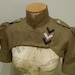 Aviator military vintage shrug army green colour